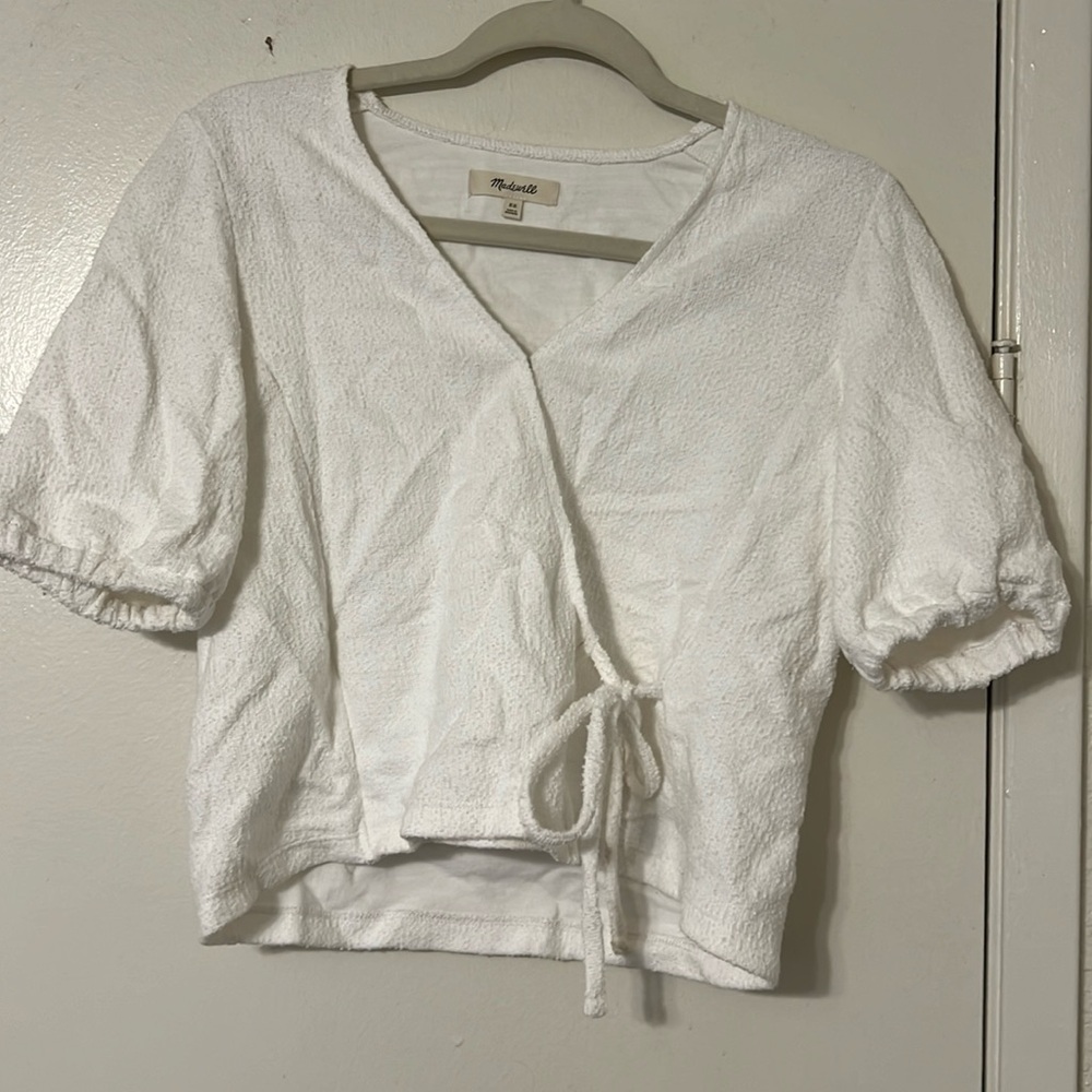 Madewell wrap top